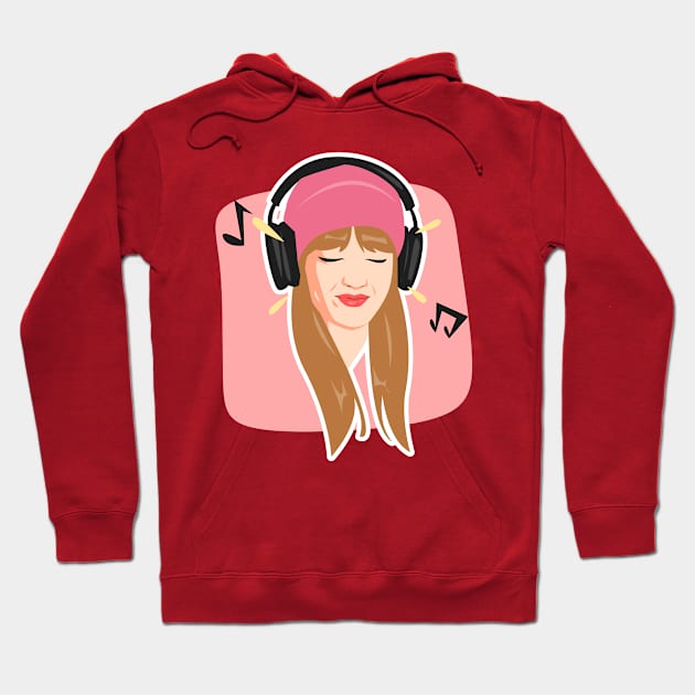 Enjoy Music Hoodie by Irkhamsterstock